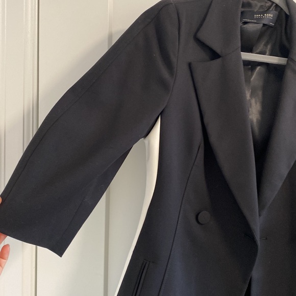 ZARA Blazer Dress with Stripe Detail, Medium (NWT) - Picture 10 of 12
